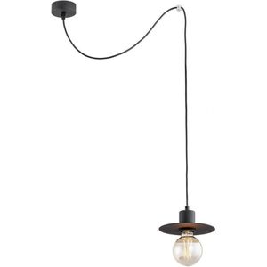 Argon 3835 - Hanglamp aan een koord CORSO 1xE27/15W/230V zwart