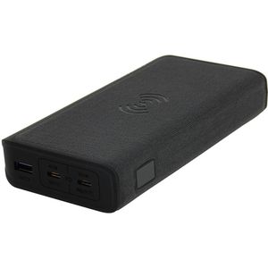 PATONA - Powerbank 20000mAh 100W Li-lon 2xUSB-C/1x USB-A met QI opladen