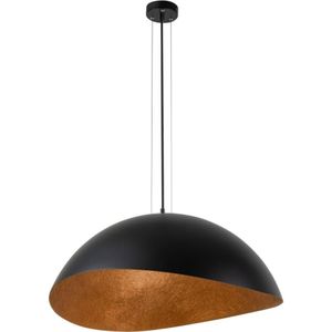 Hanglamp aan een koord SOLARIS 1xE27/60W/230V zwart/koper