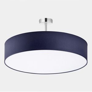 Hanglamp aan een paal RONDO 4xE27/15W/230V d. 60 cm blauw