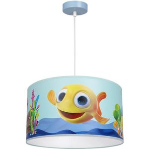Hanglamp aan een koord voor Kinderen FISH 1xE27/60W/230V