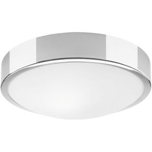 Plafondlamp JONAS 1xE27/60W/230V diameter 26 cm glanzend chroom