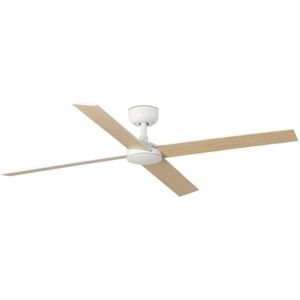 FARO 34355-Plafondventilator RUDDER L beige/wit diameter 132 cm + afstandsbediening