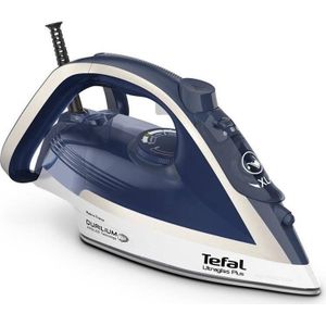 Tefal Ultimate Pure FV6812E0 Stoomstrijkijzer - Strijkijzer - Blauw - Zilver