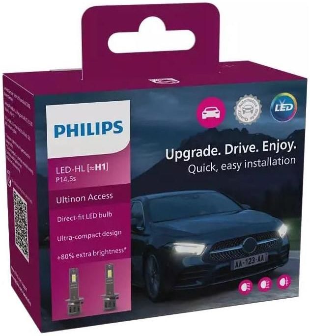 Philips - Ultinon Access - LED Autoverlichting - Wit - Energiebesparend