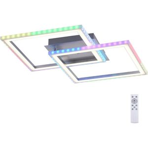 Leuchten Direkt 14634-55- Dimbare LED RGB Plafond Lamp FELIX LED/26W/230V