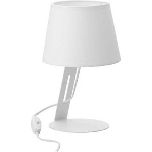 Tafel Lamp GRACIA 1xE27/60W/230V wit