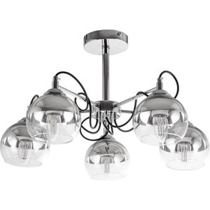 Hanglamp met vaste pendel 5xE27/60W/230V