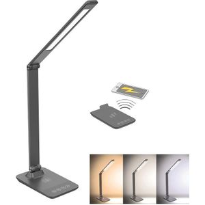 Solight WO55-G - LED Lamp dimbaar met draadloos opladen LED/10W/100-240V