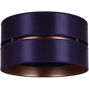 Duolla - Plafondlamp DUO 1xE27/15W/230V blauw/goud