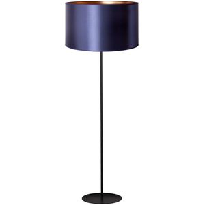 Duolla - Staande Lamp CANNES 1xE27/15W/230V 45 cm paars/koper/zwart