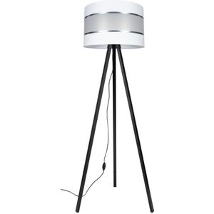 Staande lamp CORAL 1xE27/60W/230V zwart/wit/chroom