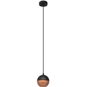 LED Hanglamp aan een koord MIDWAY 1xGU10/6,5W/230V zwart/koper