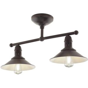 Eglo 49824 - Hanglamp met vaste pendel STOCKBURY 2xE27/60W