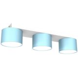 Plafond Lamp DIXIE 3xGX53/11W/230V blauw