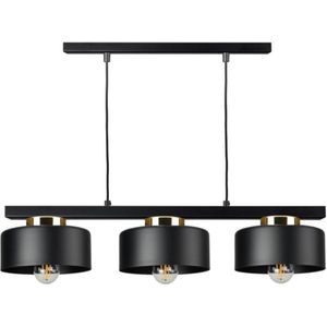 Hanglamp aan kabel IGNIA 3xE27/60W/230V zwart