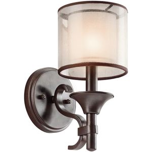 Elstead KL-LACEY1-MB - Wandlamp LACEY 1xE14/60W/230V