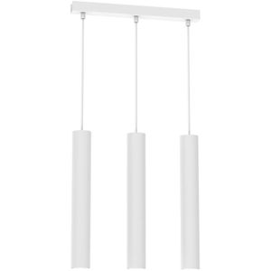 Hanglamp aan een koord HUDSON 3xGU10/8W/230V wit