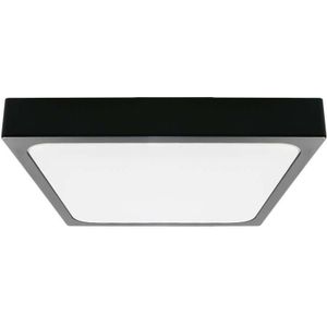 LED Badkamer plafondlamp LED/30W/230V 4000K IP44 zwart