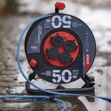 Emos - Kabelhaspel - Vorstbestendig - 50 m - 1.50 mm²