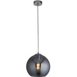 Searchlight - Hanglamp aan koord BALL 1xE27/60W/230V zwart