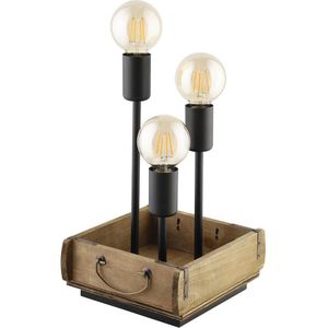 Eglo 43594 - Tafel Lamp WOOTTON 3xE27/40W/230V