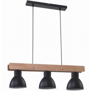 Hanglamp aan een koord VARIO 3xE27/60W/230V Berk