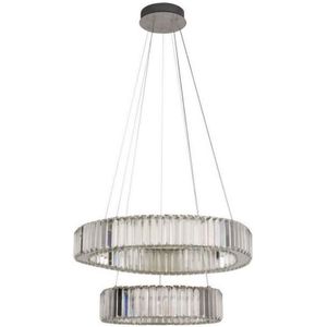 Dimbare LED hanglamp aan een koord LED/65W/230V 3000-6500K chroom + afstandsbediening