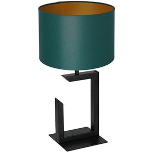 Tafellamp 1xE27/60W/230V 45 cm groen/gouden