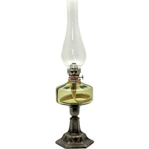 Olielamp LUDMILA 42 cm groen