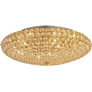 Ideal Lux - LED Kristallen plafondlamp KING 9xG9/3W/230V