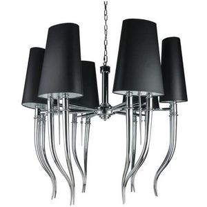 Azzardo AZ1390 - Hanglamp aan ketting DIABLO 12xE14/11W/230V zwart