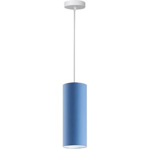 Hanglamp aan een koord ZIK 1xE27/40W/230V blauw