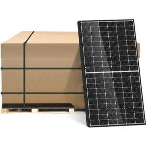 Fotovoltaïsch zonnepaneel RISEN 400Wp zwart frame IP68 Half Cut - pallet 36 st