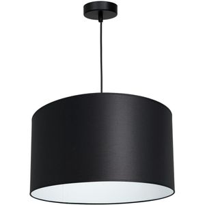 Hanglamp aan een koord ARDEN 1xE27/60W/230V diameter 40 cm zwart/wit