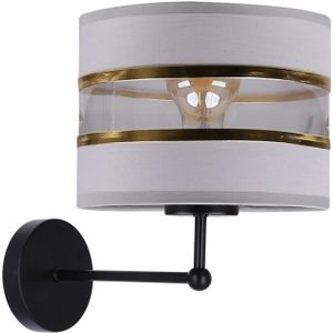 Wandlamp ANDY 1xE27/40W/230V grijs/goud/zwart