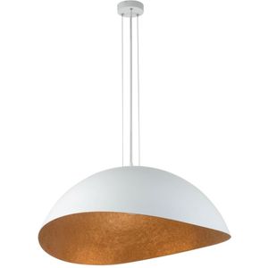 Hanglamp aan een koord SOLARIS 1xE27/60W/230V wit/koper