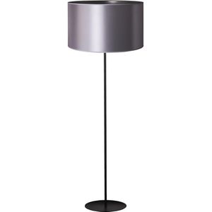 Duolla - Staande Lamp CANNES 1xE27/15W/230V diameter 45 cm zilver/zwart