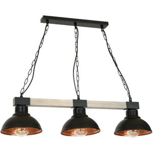 Hanglamp aan ketting HAKON 3xE27/60W/230V