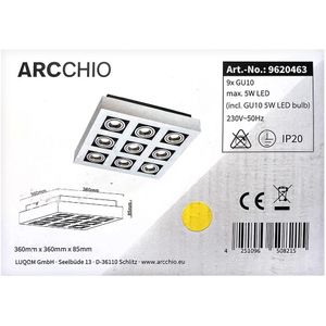 Arcchio - LED spot VINCE 9xGU10/230V
