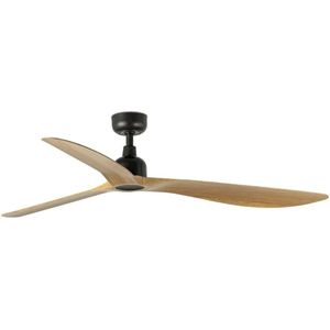 FARO 34360 - Plafondventilator OUTWOOD L bruin/zwart diameter 150 cm IP44 + AB