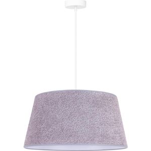 Duolla - Hanglamp aan een koord BOUCLE 1xE27/15W/230V diameter 50 cm grijs