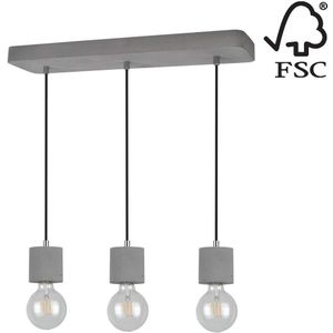 Spot-Light 7169336L - Hanglamp aan koord STRONG 3xE27/60W/230V