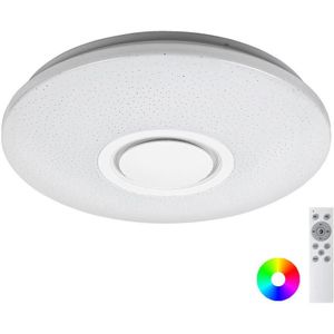 Rabalux 3509 - Dimbare LED RGB Plafond Lamp RODION LED/24W/230V + afstandsbediening