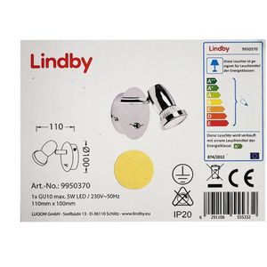 Lindby - LED Wandspot ARMINIUS 1xGU10/5W/230V