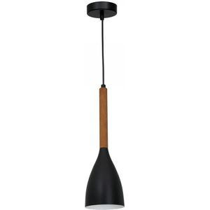 Zwarte Hanglamp MUZA NIEUW 1x E27 / 60W / 230V