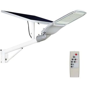 LED Dimbaar zonne- straat lamp LED/50W/6,4V 6000K IP65+remote bediening