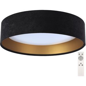 Dimbare LED Plafond Lamp SMART GALAXY LED/24W/230V zwart/goud + AB
