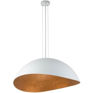 Hanglamp aan een koord SOLARIS 1xE27/60W/230V wit/koper