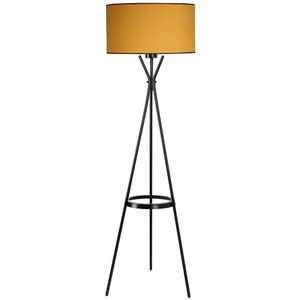 Staande Lamp VENEDIK 1xE27/60W/230V oranje/zwart